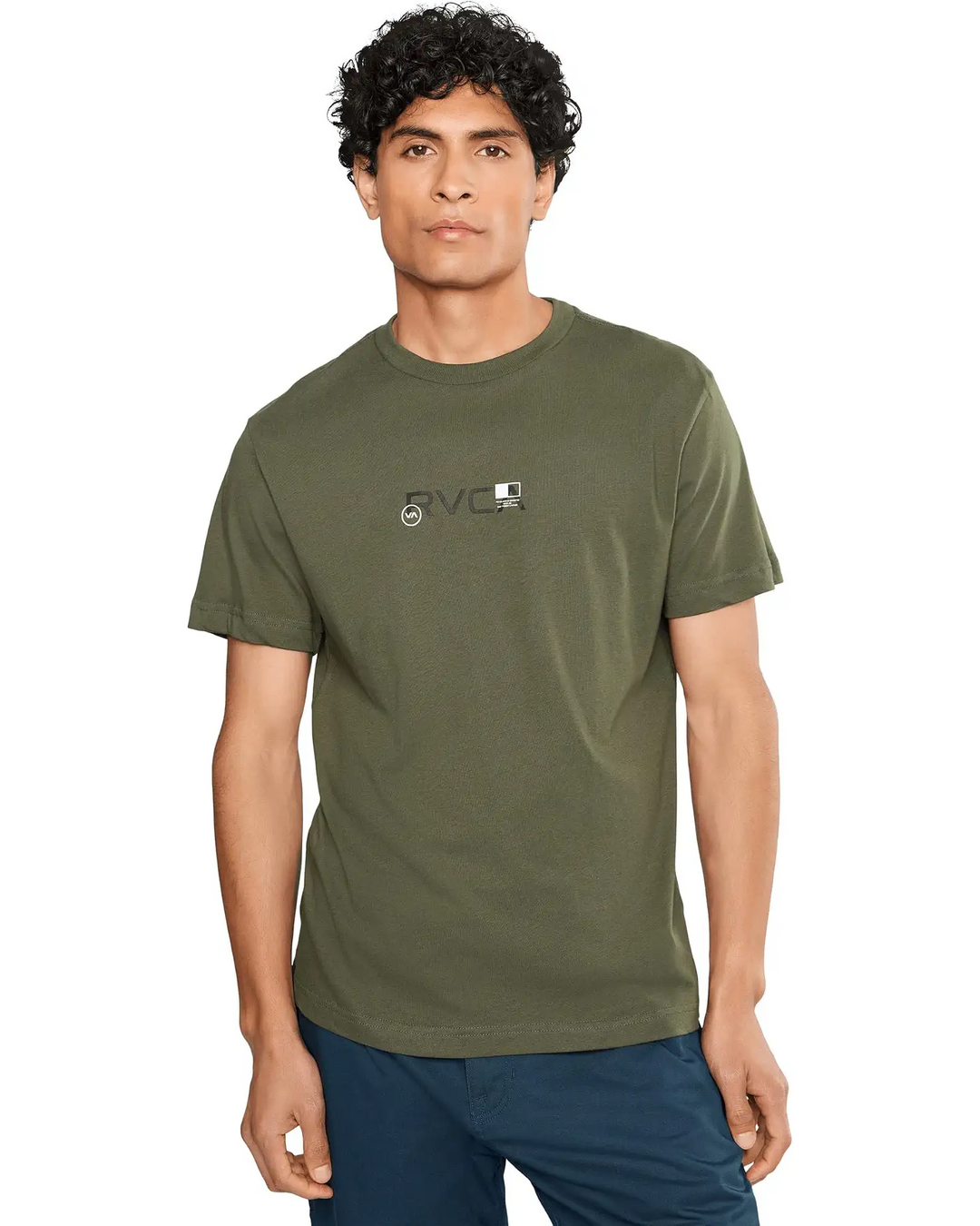 RVCA SMALL RVCA ICONS TEE - FATIGUE (FAT)