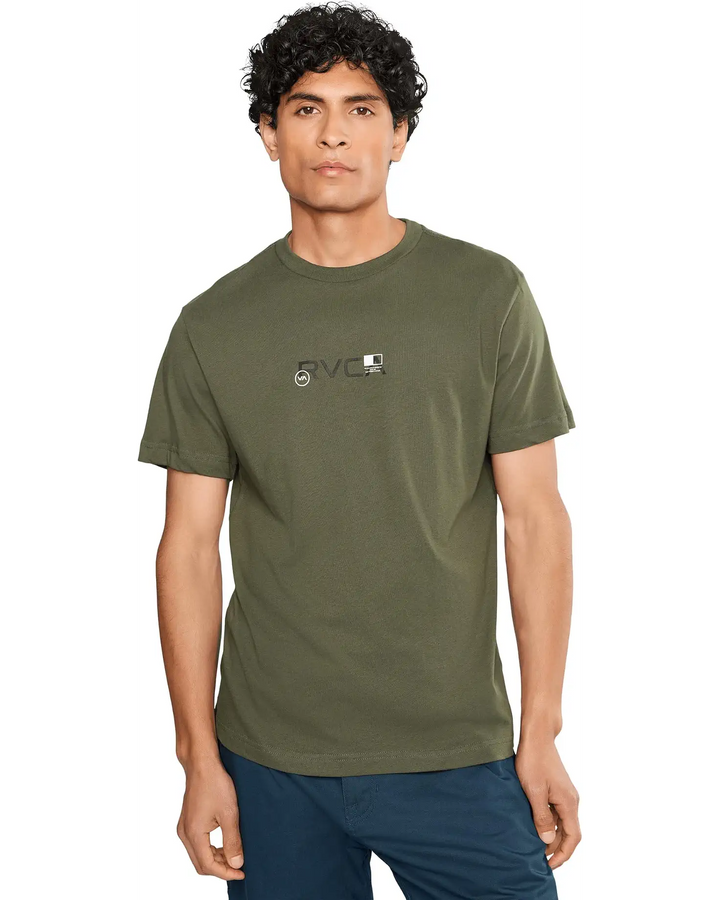 RVCA SMALL RVCA ICONS TEE - FATIGUE (FAT)