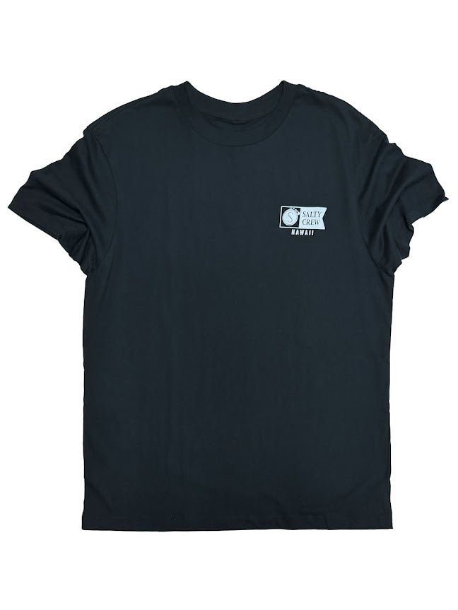 SALTY CREW HI FLORAL TEE - BLACK