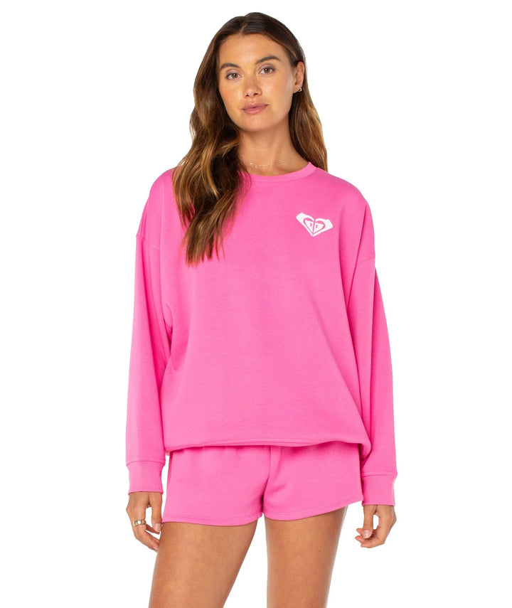 ROXY MORNING STROLL FLEECE - PINK (MJY)