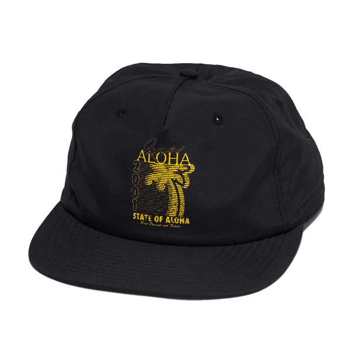 RVCA ISLAND VINTAGE - BLACK (DBL CHECK HAT IMAGE)