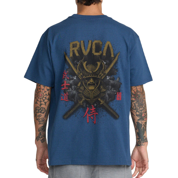 RVCA BUSHIDO TEE - DARK DENIM (DDN)