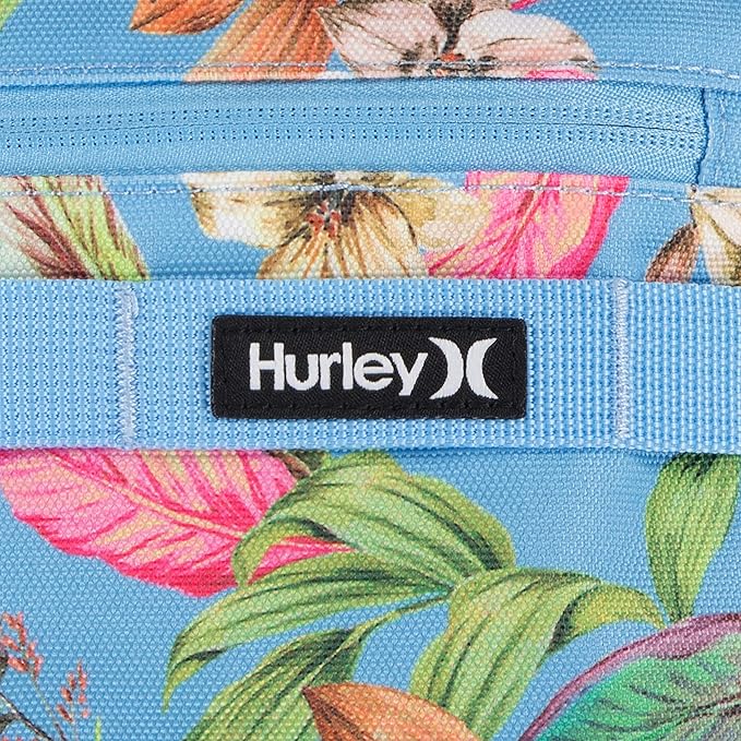 HURLEY NO COMPLY SMALL ITEM TRAVEL BAG - FLORAL