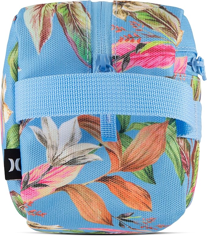 HURLEY NO COMPLY SMALL ITEM TRAVEL BAG - FLORAL