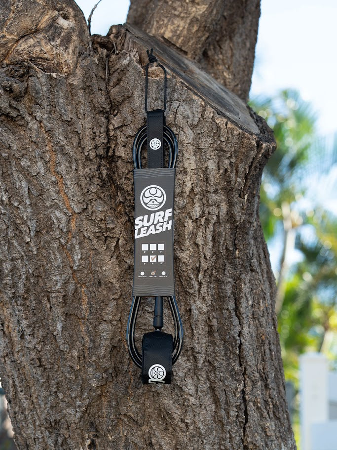 HIC SURFBOARD 9' LEASH - BLACK