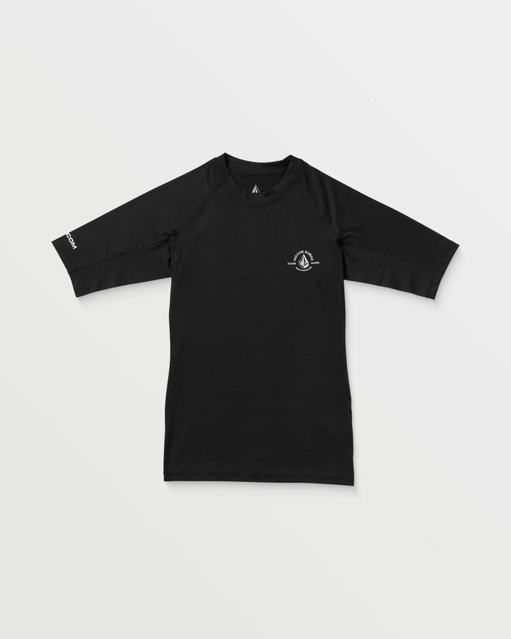 VOLCOM TRUE TO THE ISLANDS SURF SHIRT - BLACK