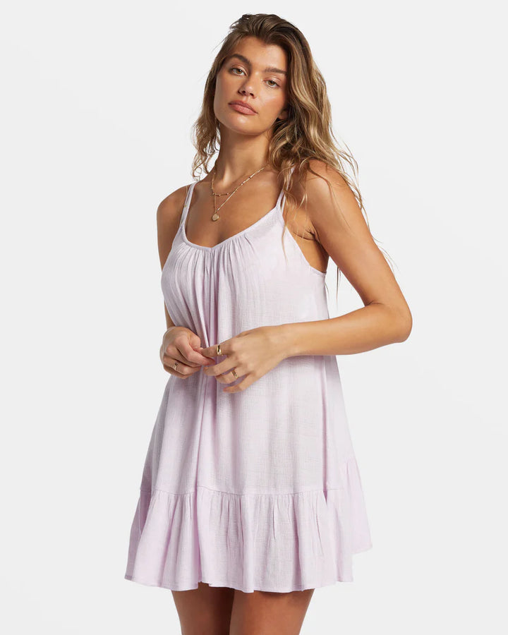 BILLABONG BEACH VIBES COVERUP - LAVENDER