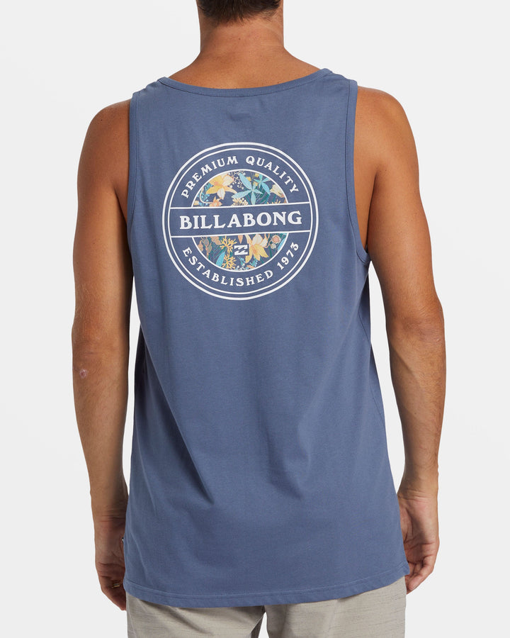 BILLABONG ROTOR TANK TOP - SLATE BLUE