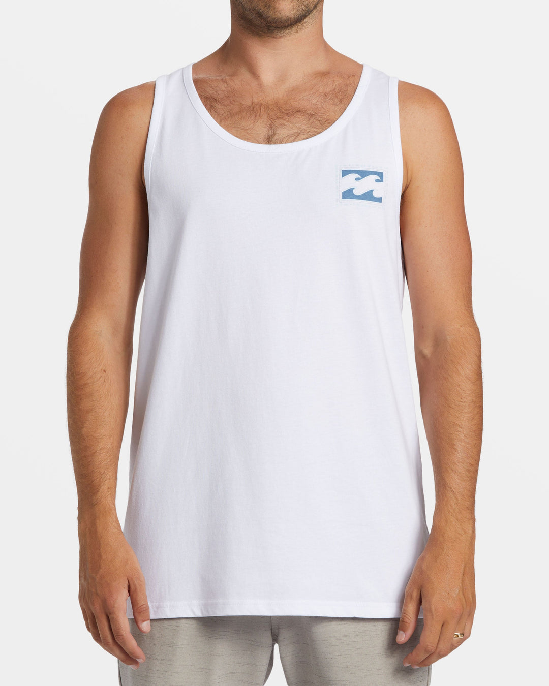 BILLABONG CRAYON WAVE TANK TOP - WHITE