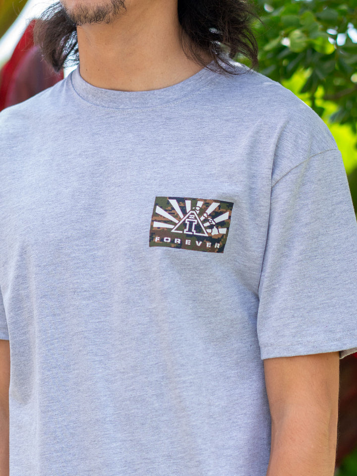 BILLABONG A.I. FOREVER TEE - HEATHER GRAY (GYH)