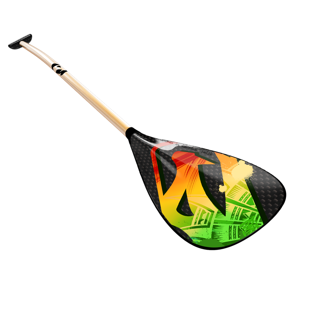 VIPER VA'A 24.5X48 CM AITO PADDLE - BIG RASTA