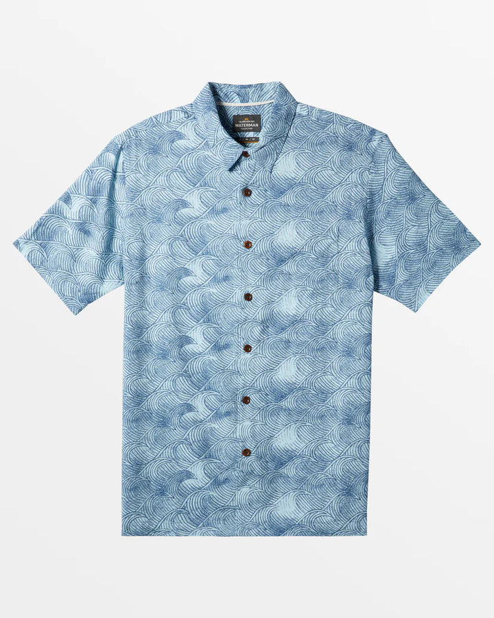 QUIKSILVER WATERMAN HIGH TIDE WOVEN- BLUE