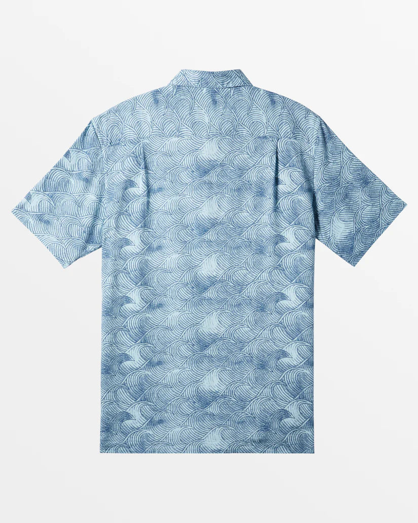 QUIKSILVER WATERMAN HIGH TIDE WOVEN- BLUE