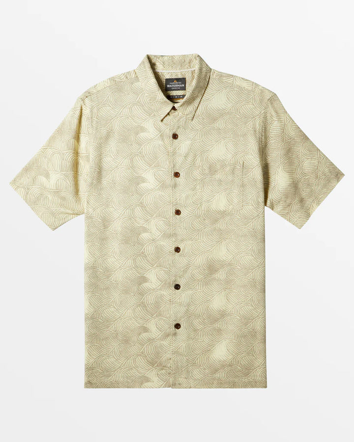 QUIKSILVER WATERMAN HIGH TIDE WOVEN - CREAM