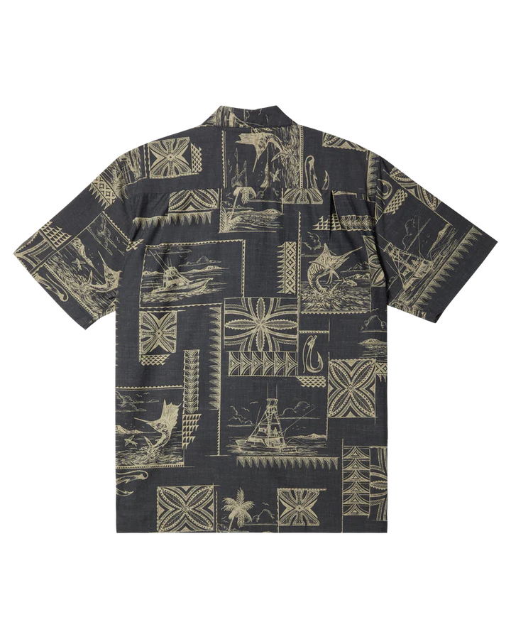 QUIKSILVER WATERMAN BILL FISH WOVEN - BLACK