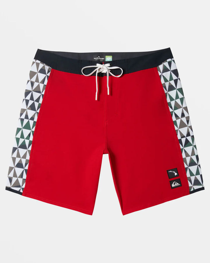 QUIKSILVER ROTHMAN ARCH 18 BOARDSHORT - RED