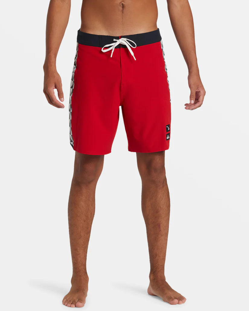 QUIKSILVER ROTHMAN ARCH 18 BOARDSHORT - RED