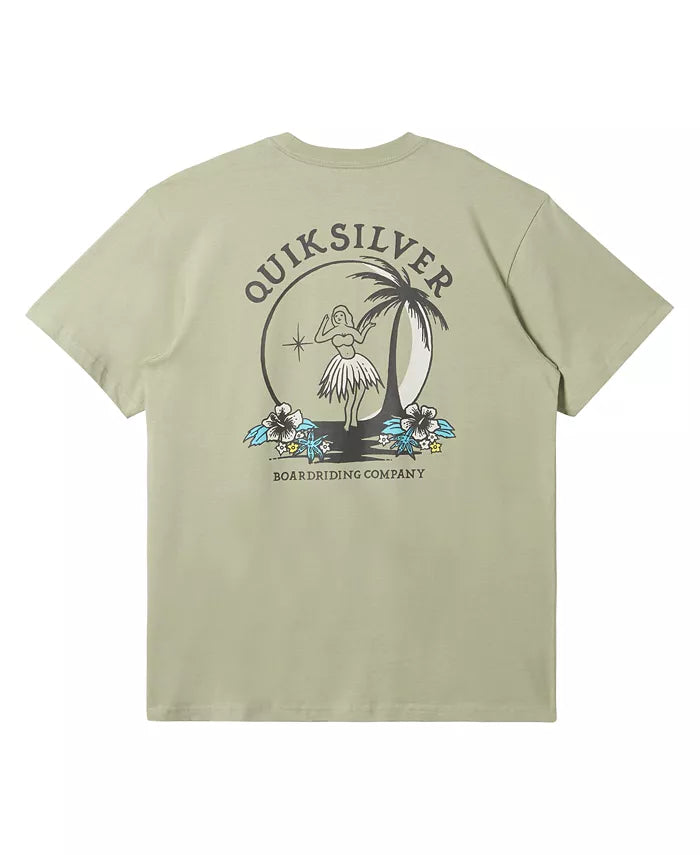 QUIKSILVER TROPICAL TIDES TEE - GREEN