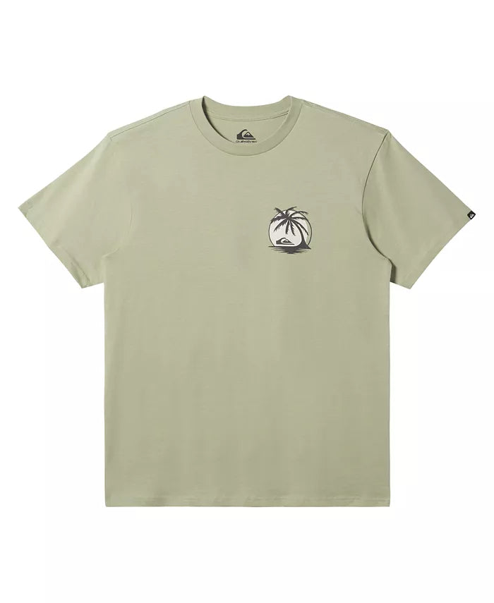 QUIKSILVER TROPICAL TIDES TEE - GREEN