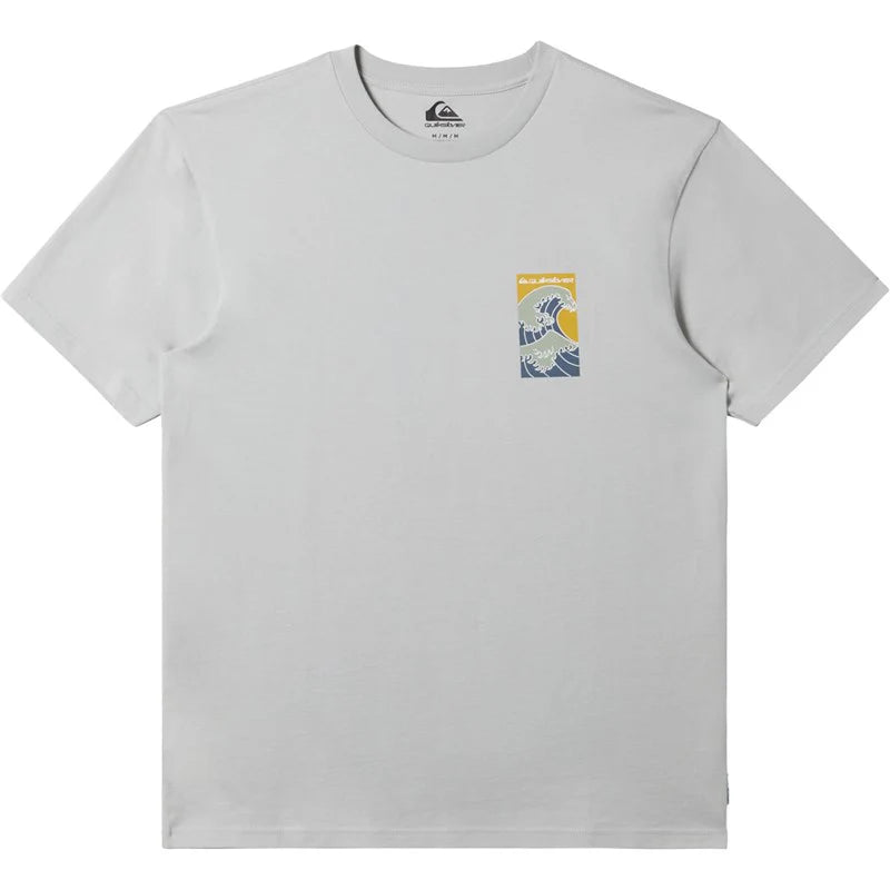 QUIKSILVER TSUNAMI TEE - GRAY