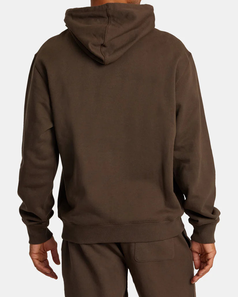 RVCA VA ESSENTIAL HOODIE - MOCHA