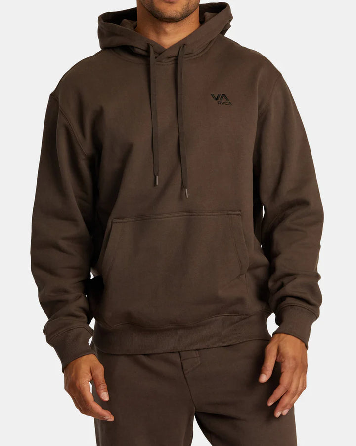 RVCA VA ESSENTIAL HOODIE - MOCHA