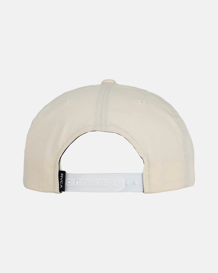 RVCA ISLAND HEX SNAPBACK HAT - OFF WHITE (OFW)