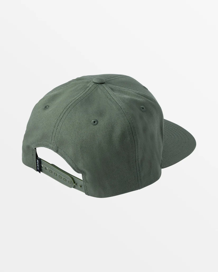 RVCA ISLAND HEX SNAPBACK - GREEN