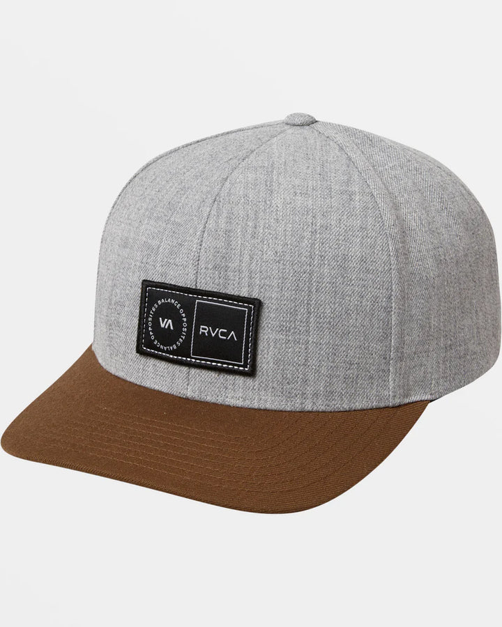 RVCA PLATFORM SNAPBACK - HEATHER GRAY