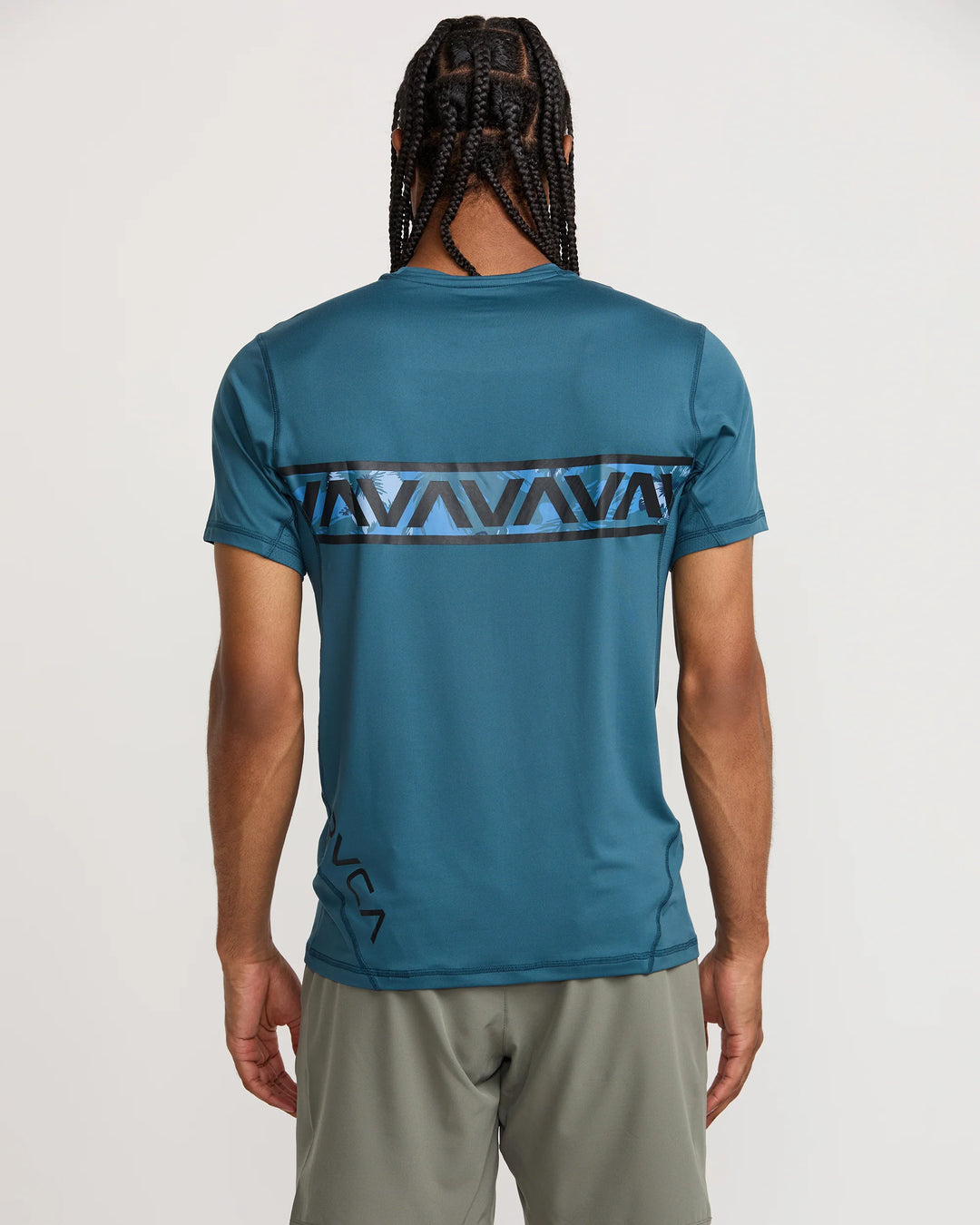 RVCA HAWAII SPORT VENT SHIRT - TEAL