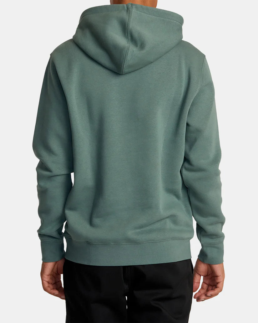 RVCA BIG RVCA HOODIE - JADE GREEN