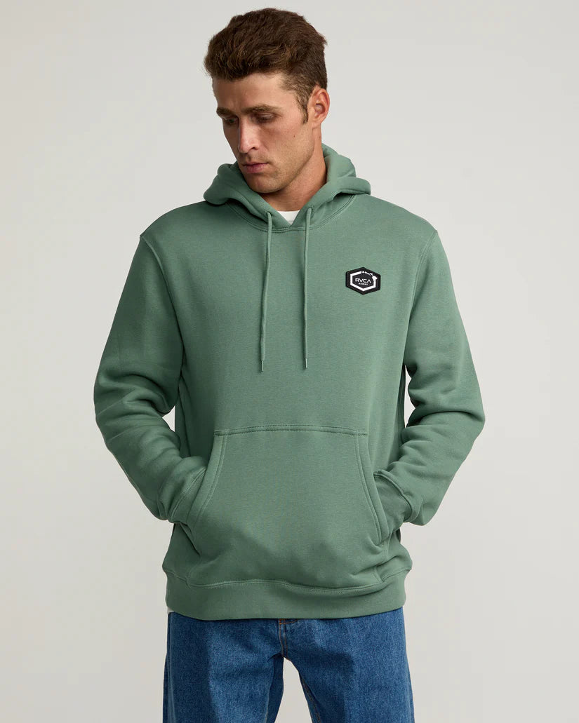 RVCA HAWAII HEX HOODIE - GREEN