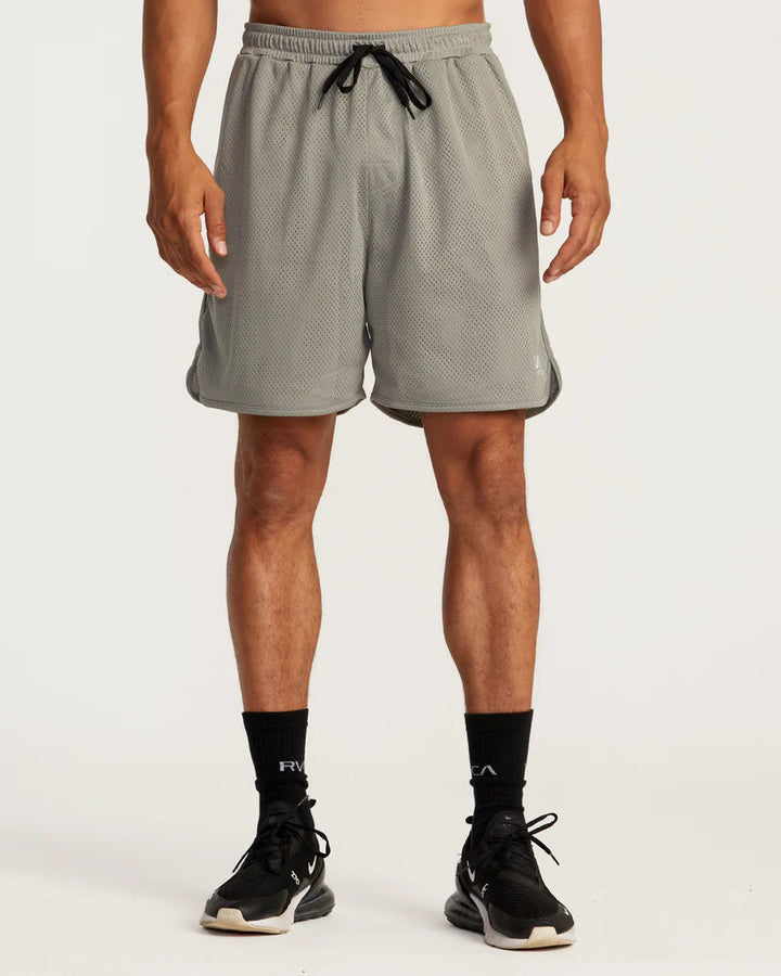 RVCA VA ESSENTIAL MESH SHORT - GRAY