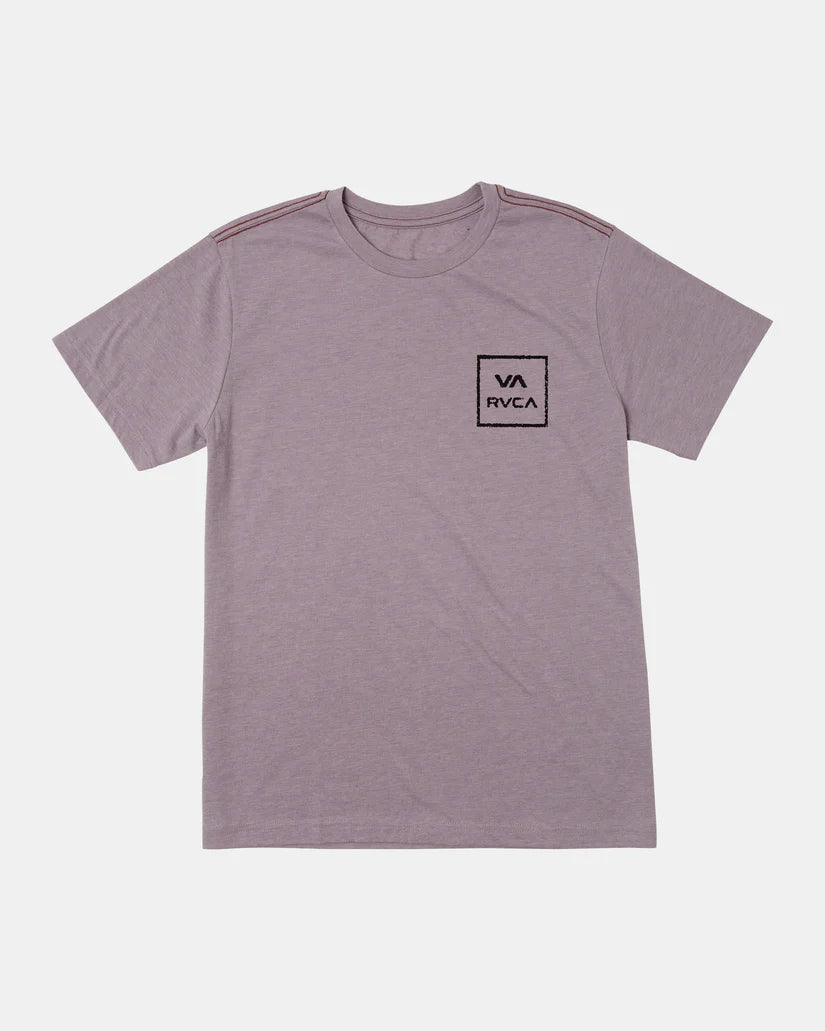 RVCA VA ALL THE WAY TEE - GRAY RIDGE