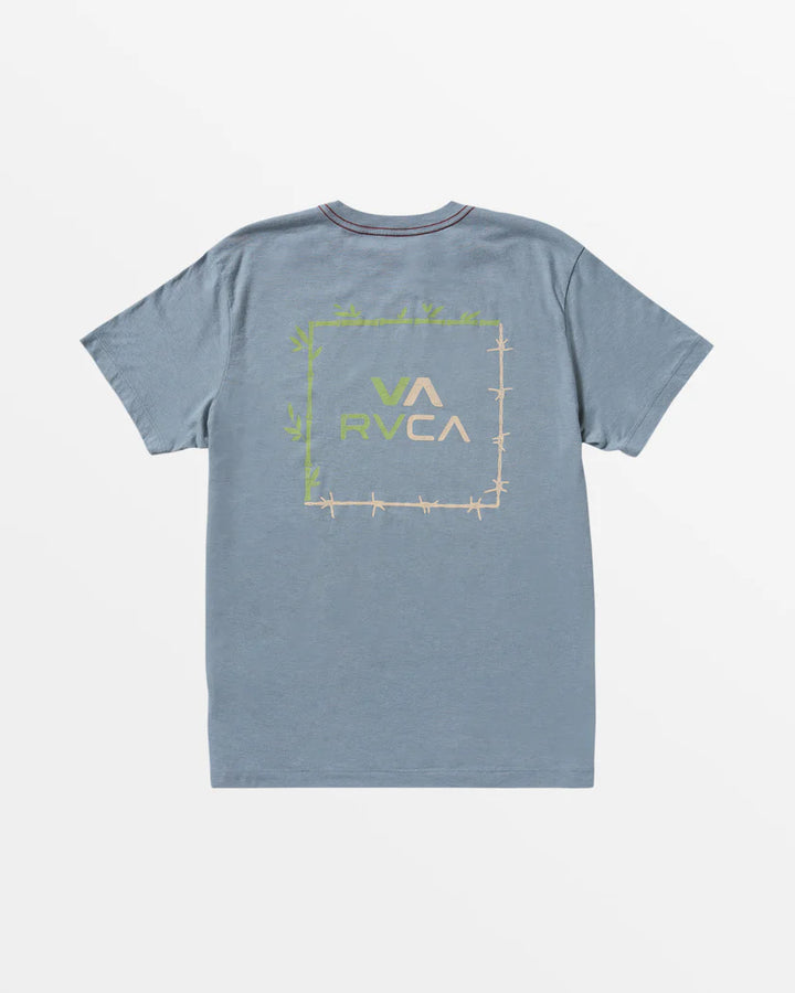 RVCA BORDERED TEE - STONE