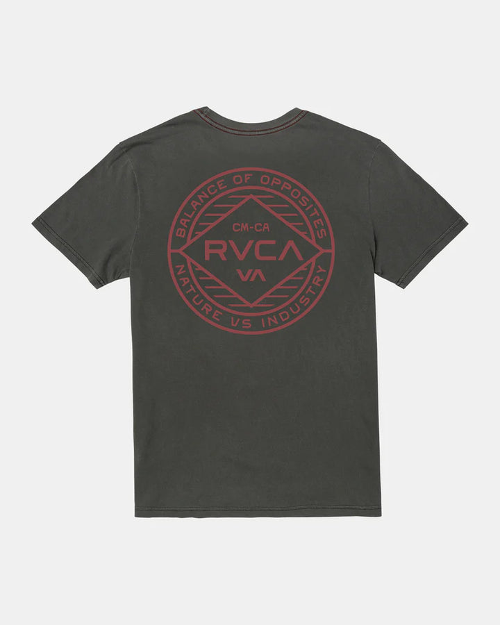 RVCA WORDMARKS TEE - BLACK