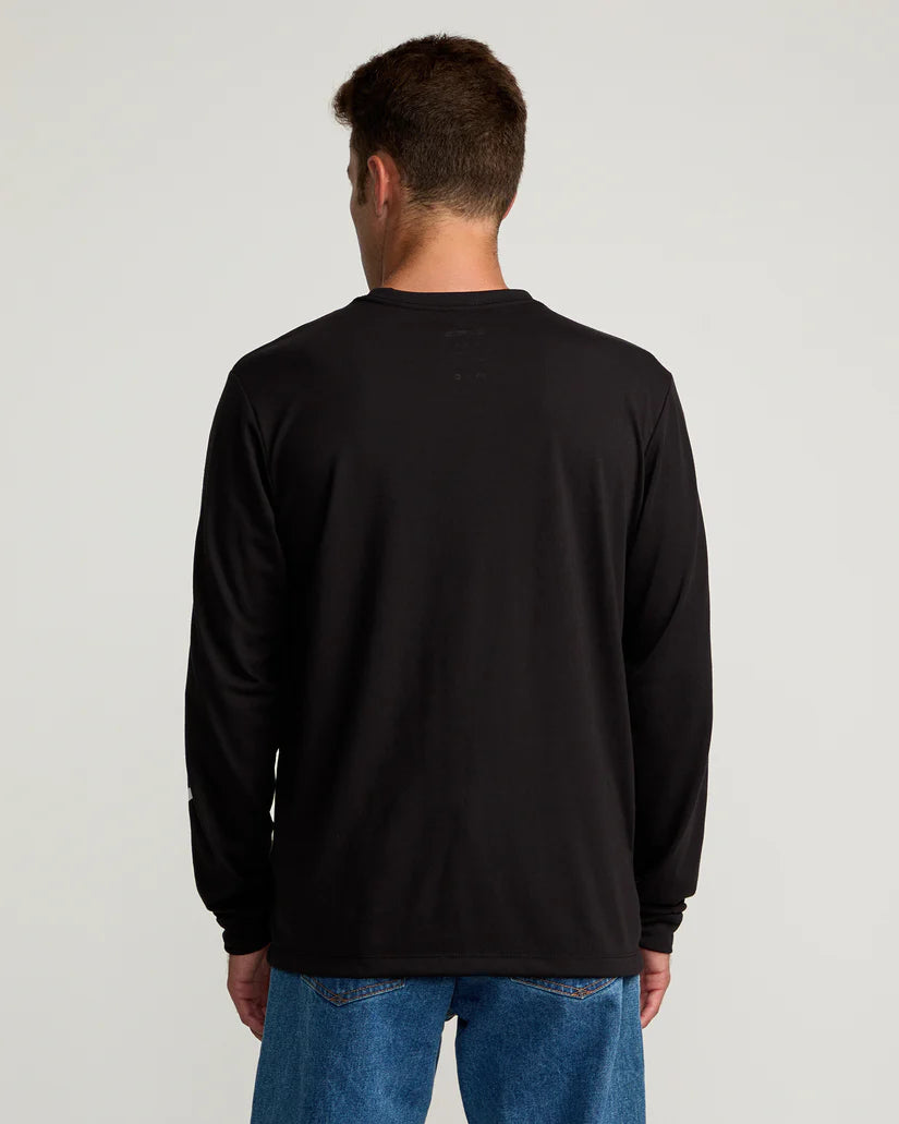 RVCA 2X LONG SLEEVE - BLACK