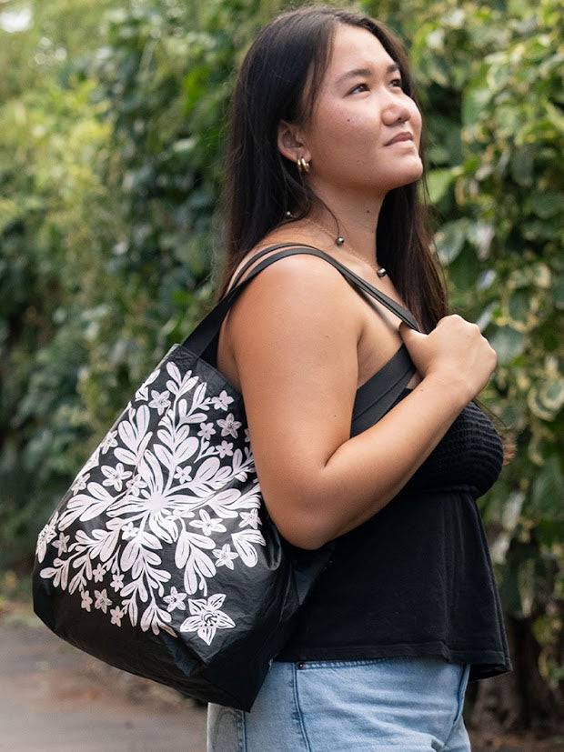 ALOHA COLLECTION X HIC REVERSIBLE TOTE  - AKULIKULI