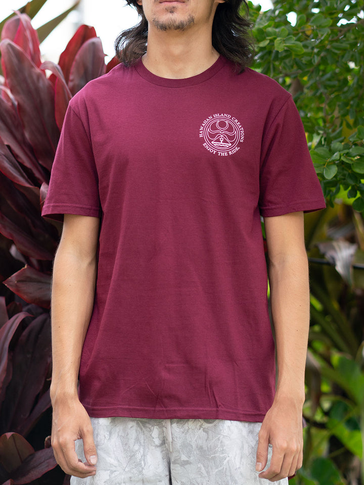 HIC ANCIENT DOT TEE - MAROON