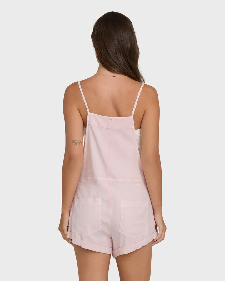 BILLABONG WILD PURSUIT WOMENS OVERALL SOLID - ROSEWATER (RSR)