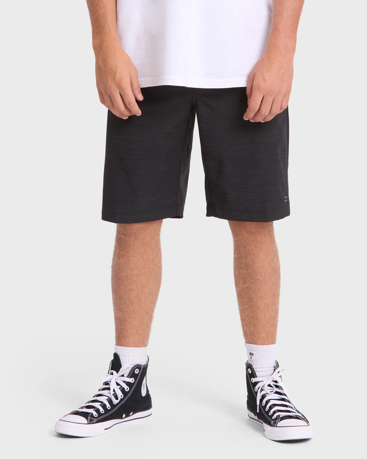 BILLABONG CROSSFIRE SUBMERSIBLE 21 WALKSHORT - BLACK