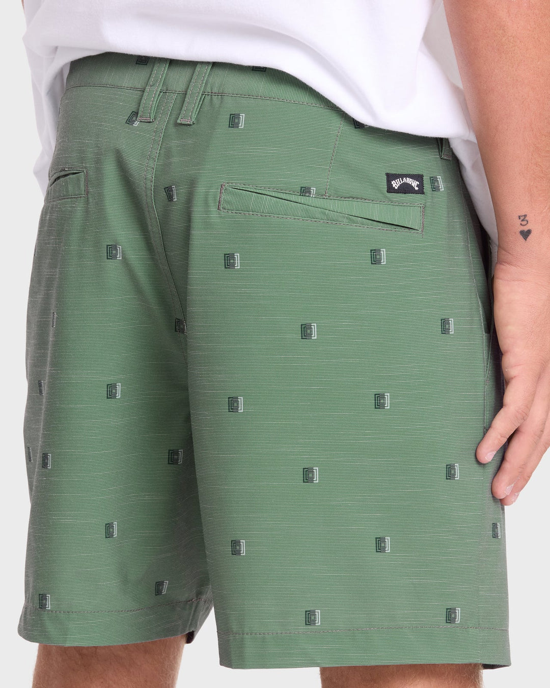 BILLABONG CROSSFIRE SUBMERSIBLE 17" WALKSHORT - LAUREL WREATH (EMR)