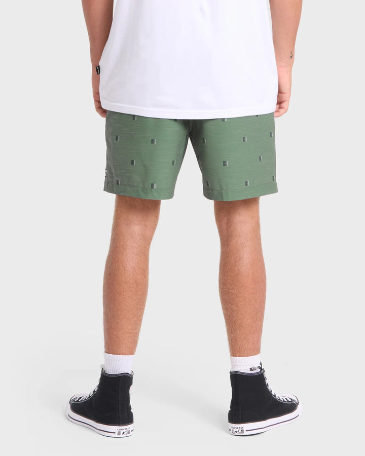 BILLABONG CROSSFIRE SUBMERSIBLE 17" WALKSHORT - LAUREL WREATH (EMR)