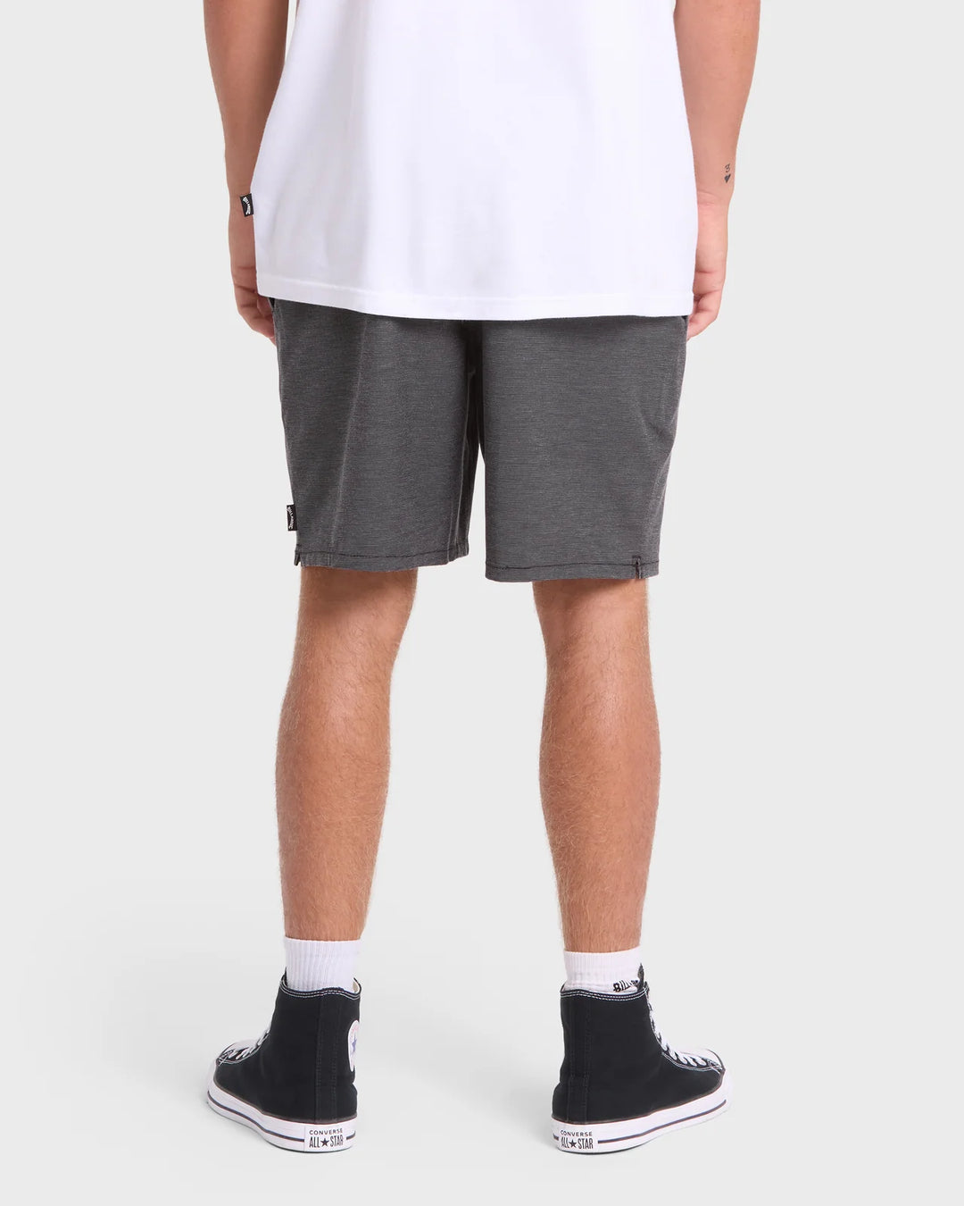 BILLABONG CROSSFIRE ELASTIC WAVE SHORT - BLACK