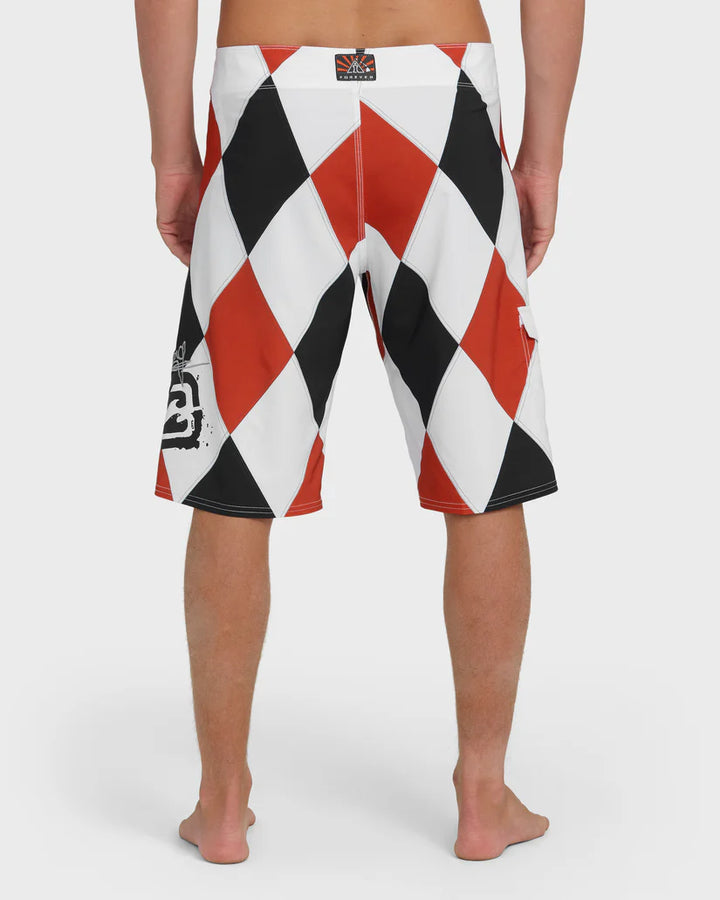 BILLABONG A.I. DIAMONDS PRO BOARDSHORT - TRUE RED (TRR)