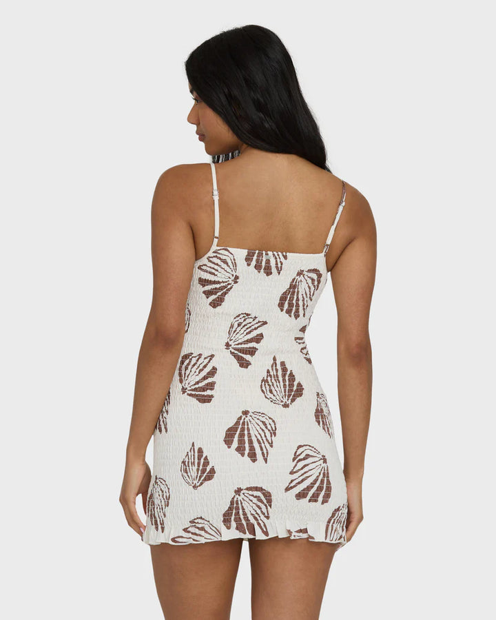BILLABONG SO BRIGHT MINI DRESS - SALT CRYSTAL (SCS1)