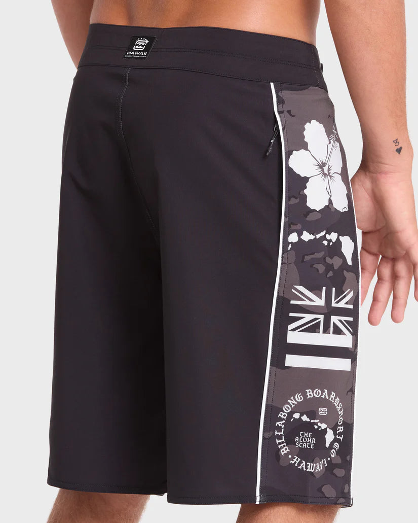 BILLABONG NEW WAVE 2.0 HAWAII PRO BOARDSHORT - BLACK