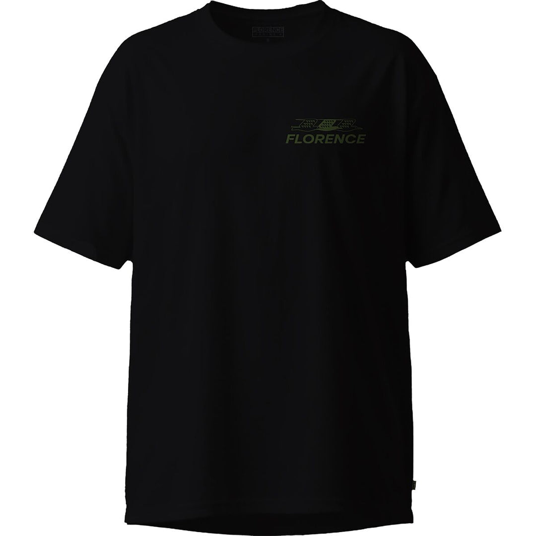 FLORENCE MARINE X FLOCK TEE - BLACK