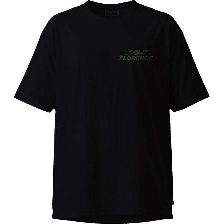 FLORENCE MARINE X FLOCK TEE - BLACK