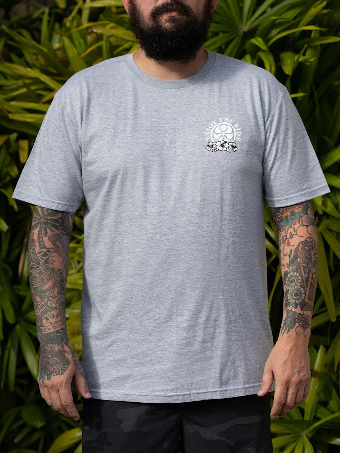 HIC BANNER DAY TEE - HEATHER GRAY